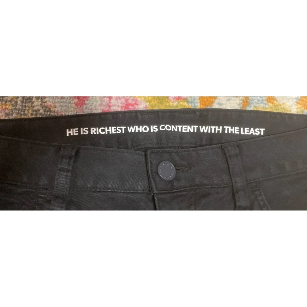 Men's Rhone Pants Size 32 Black Commuter Five Pocket 141364